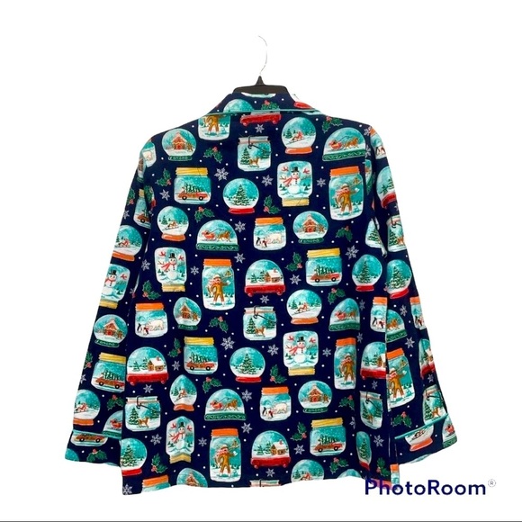 𝅺NICK & NORA  Sz Medium TOP Sock Monkey Snow Globes - Picture 2 of 5